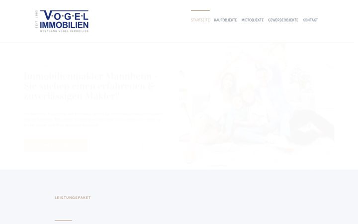 Screenshot of immobilien-mannheim.de
