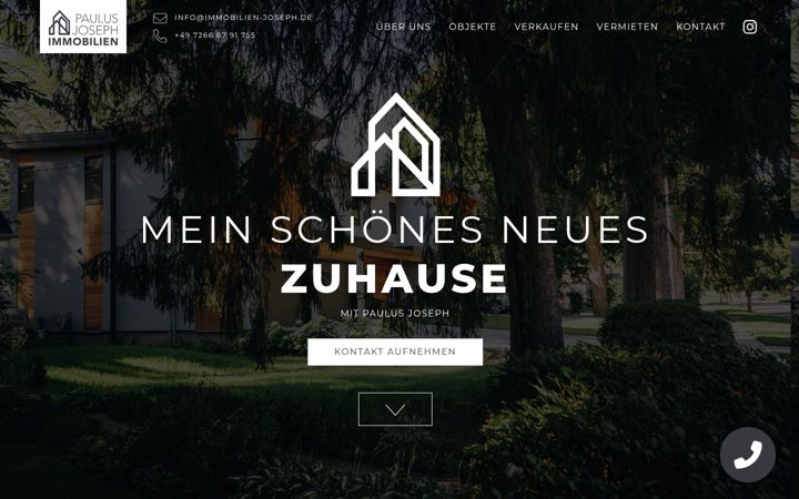 Screenshot of immobilien-pj.de