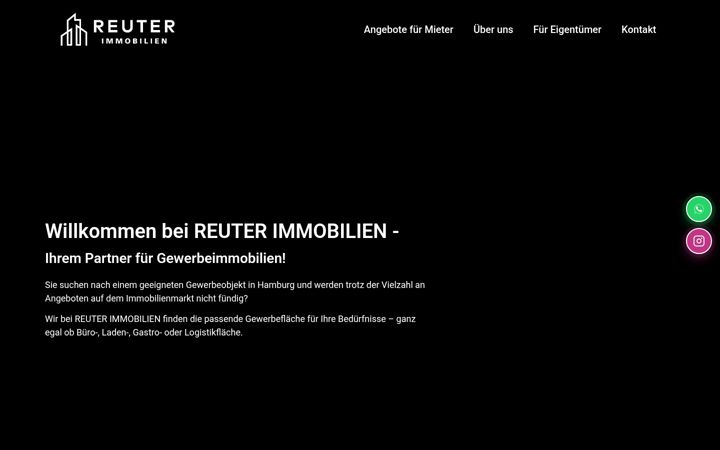 Screenshot of immobilien-reuter.com