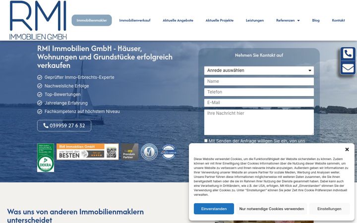 Screenshot of immobilien-rmi.de