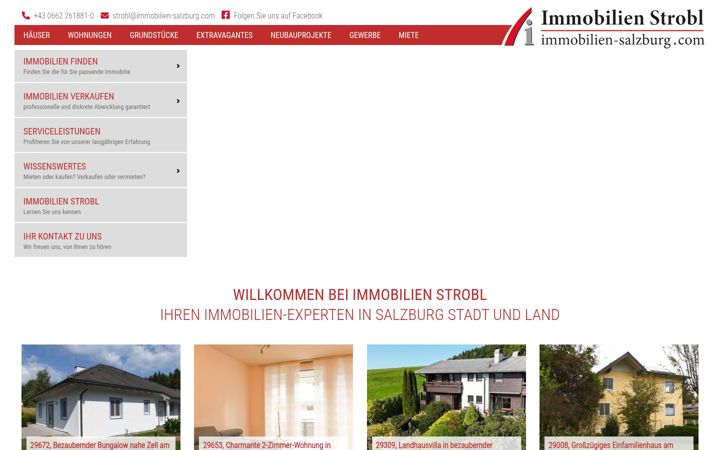 Screenshot ta' immobilien-salzburg.com