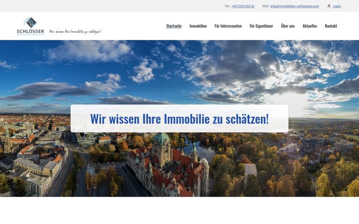 Екранна снимка на immobilien-schloesser.com