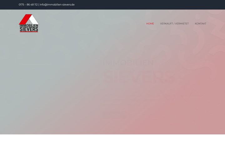 Screenshot of immobilien-sievers.de