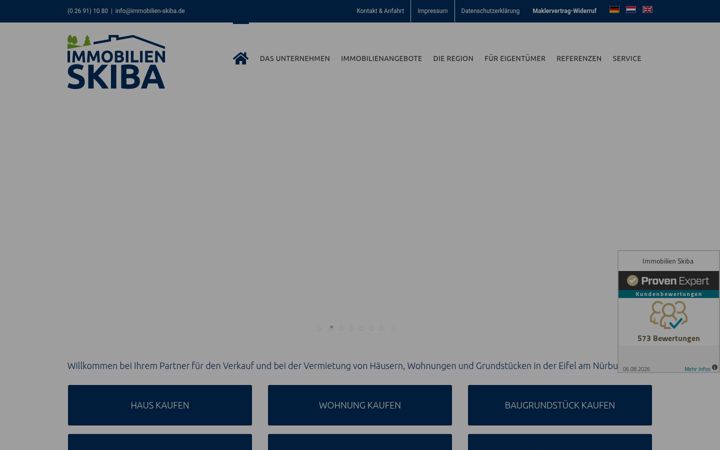 Screenshot of immobilien-skiba.de