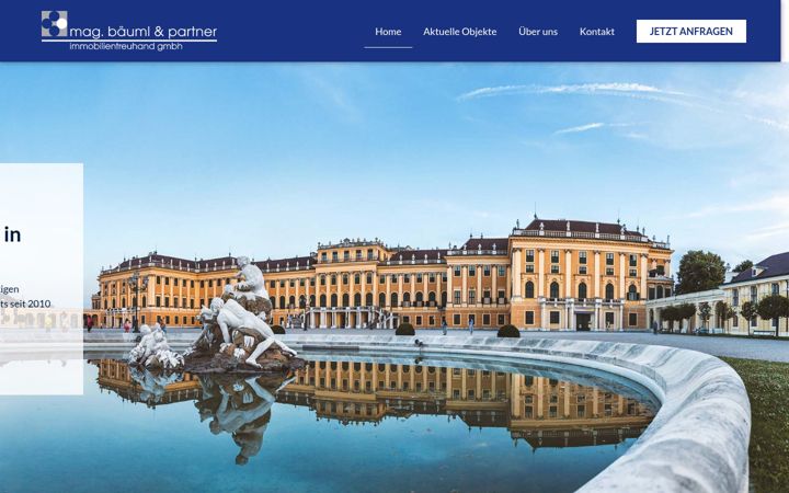 Screenshot of immobilien-treuhand.com