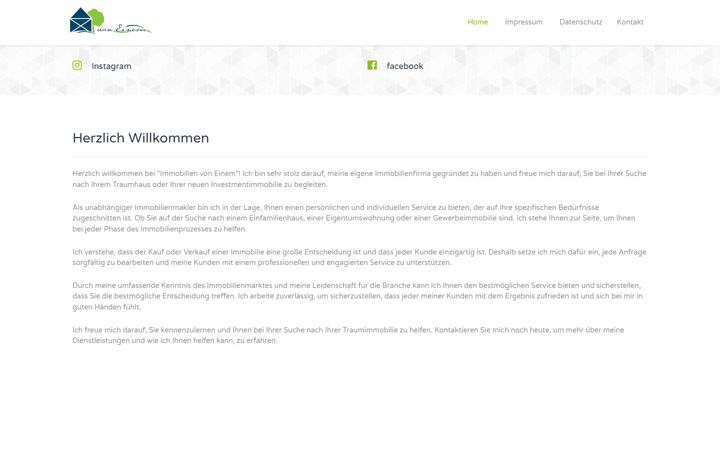 Screenshot of immobilien-von-einem.de