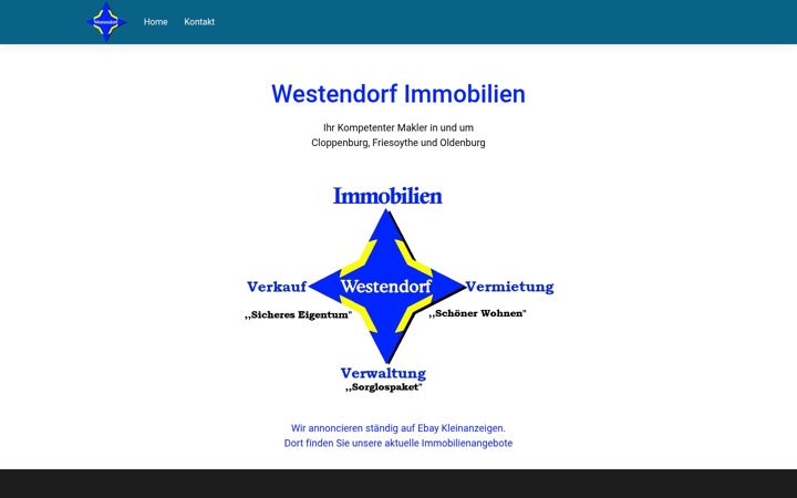 Screenshot of immobilien-westendorf.de