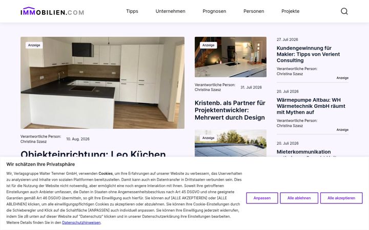 Screenshot ta' immobilien.com