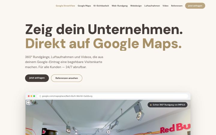 Screenshot of immobilien360.at