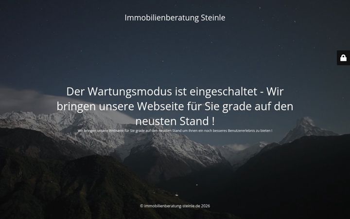 Screenshot of immobilienberatung-steinle.de