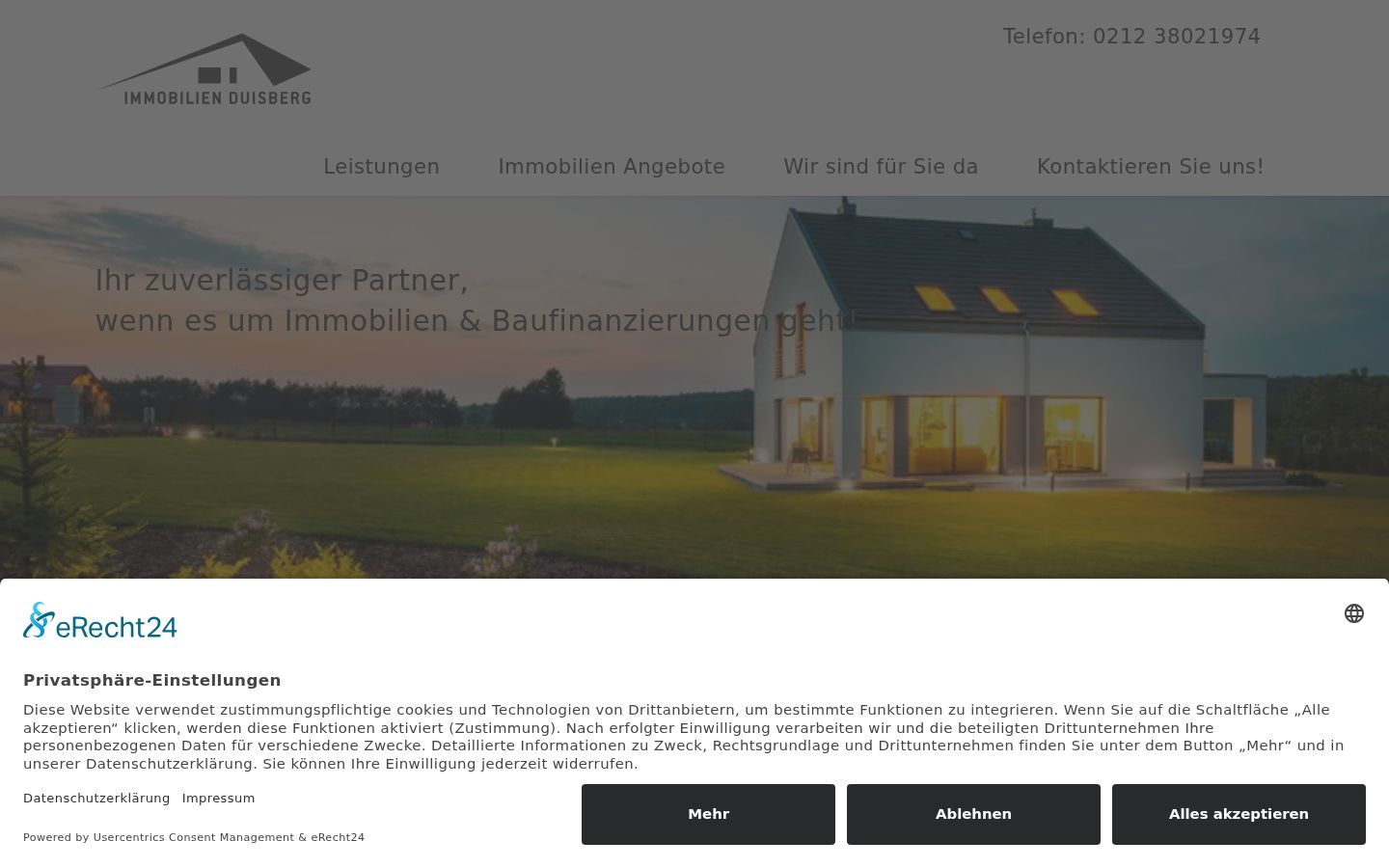 Screenshot tal-banner tal-kunsens muri qabel kwalunkwe interazzjoni