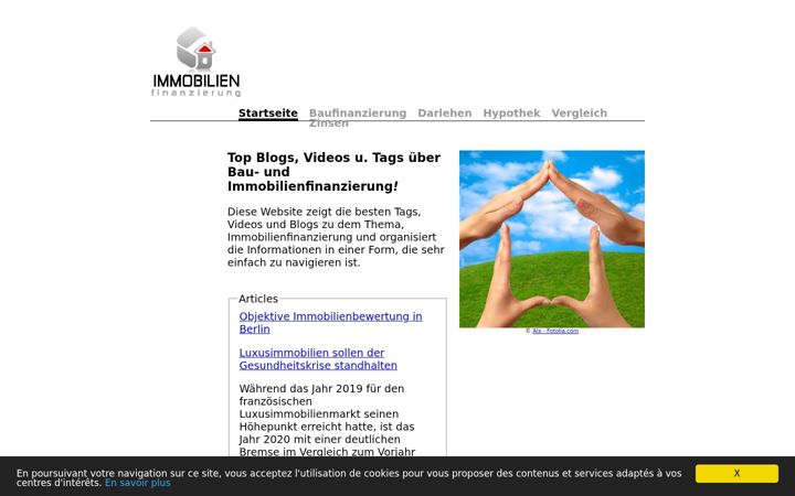 Screenshot of immobilienfinanzierung-24.com