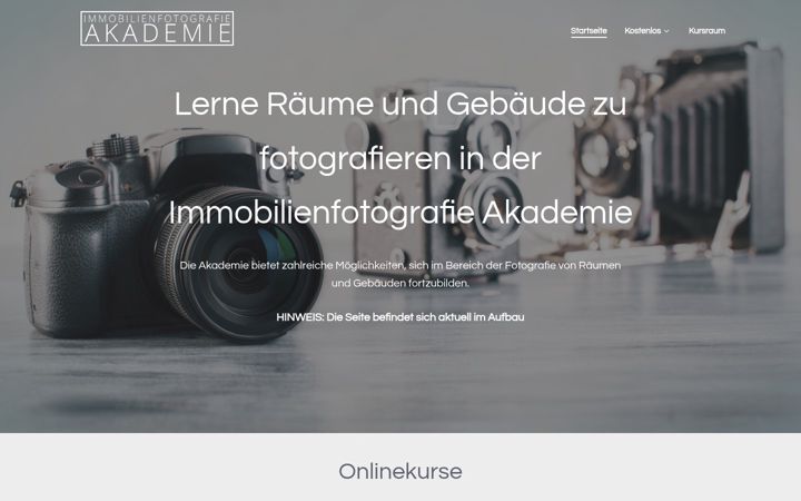 Ekrano kopija immobilienfotografie-akademie.de
