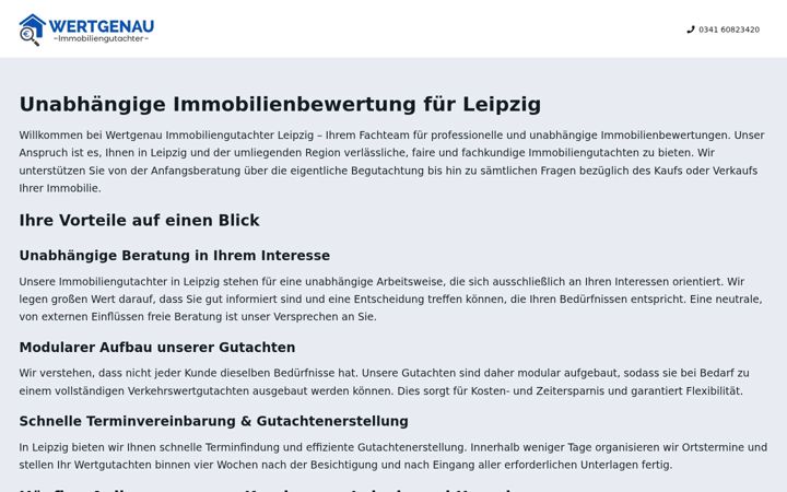 Snímek obrazovky immobiliengutachter-leipzig.com
