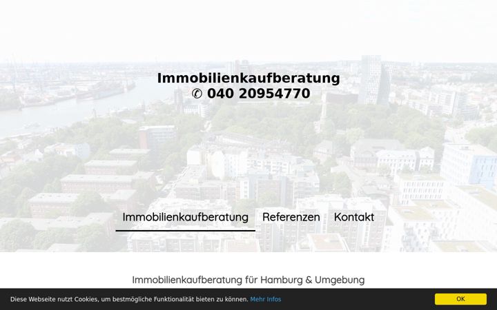 Screenshot of immobilienkaufberatung.net