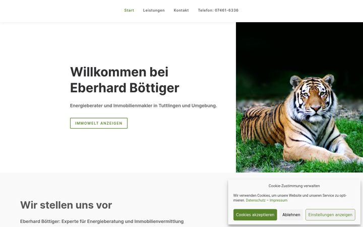 Screenshot of immobilienmakler-boettiger-tuttlingen.de