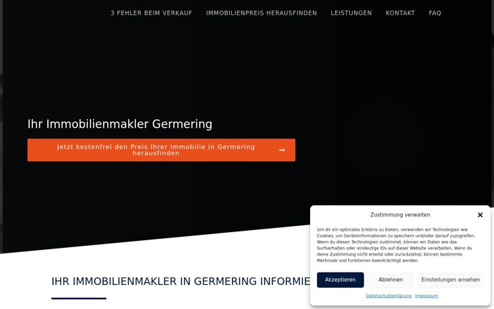 Screenshot of immobilienmakler-germering-neuesnest.de
