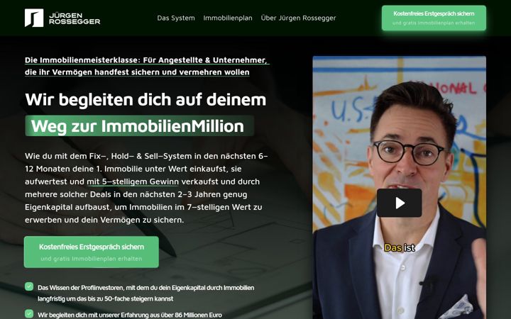Screenshot of immobilienmeisterklasse.de