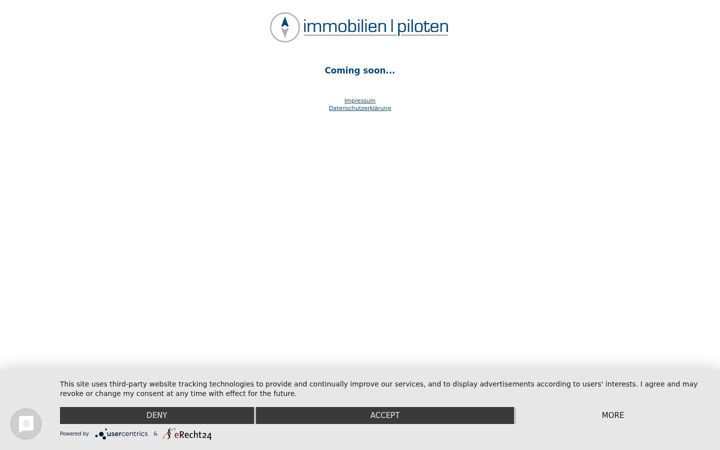 Screenshot of immobilienpiloten.de