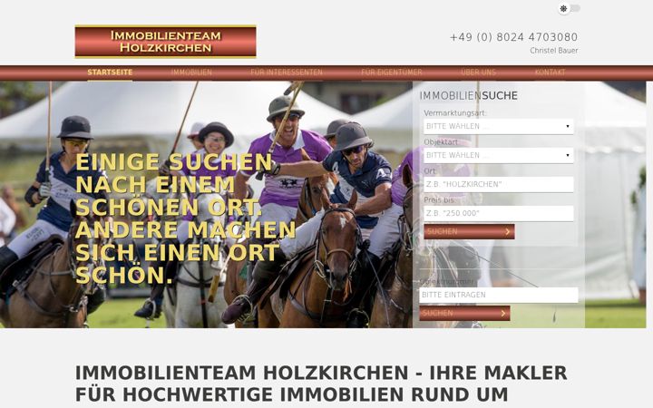 Screenshot of immobilienteam-tegernsee.de