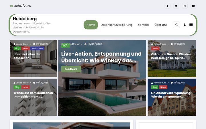 Screenshot of immobilienwinter-heidelberg.de