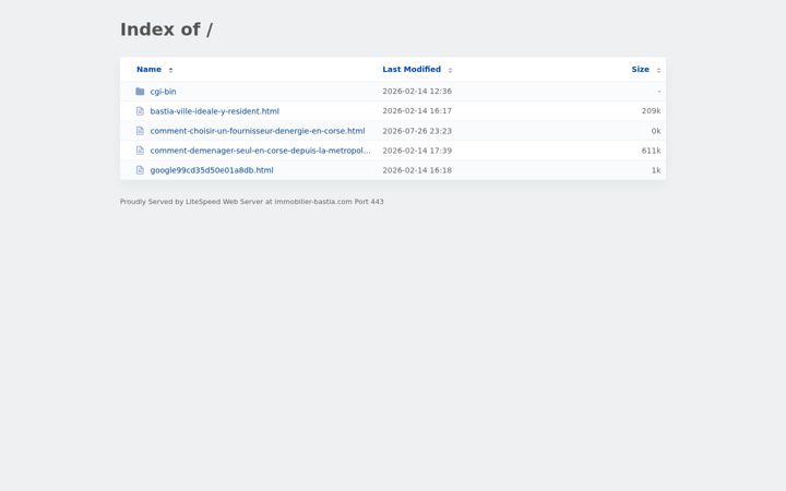 Screenshot of immobilier-bastia.com