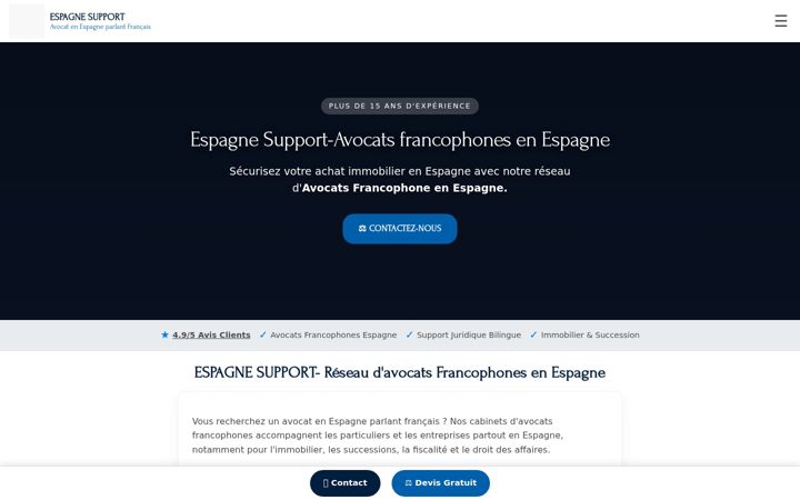 Screenshot of immobilier-en-espagne.com