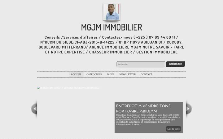 Screenshot of immobiliers-mgjm.com
