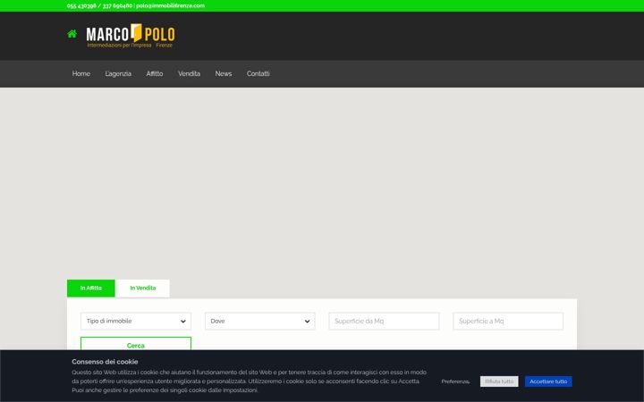 Screenshot of immobilifirenze.com