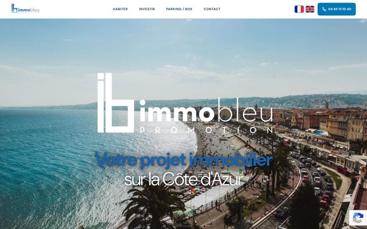 Captura de ecrã de immobleupromotion.com