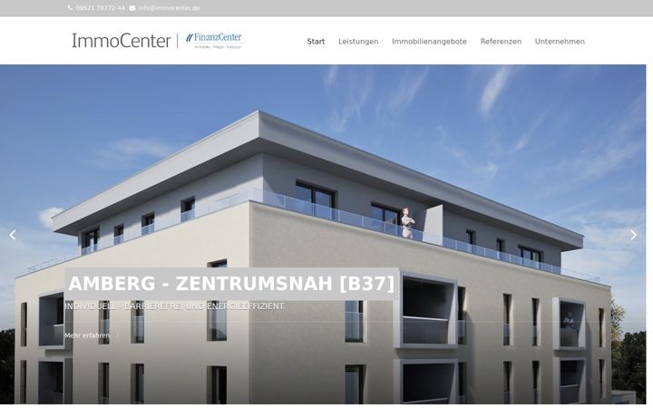 Screenshot of immocenter.de