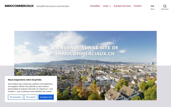 Screenshot of immocommerciaux.ch
