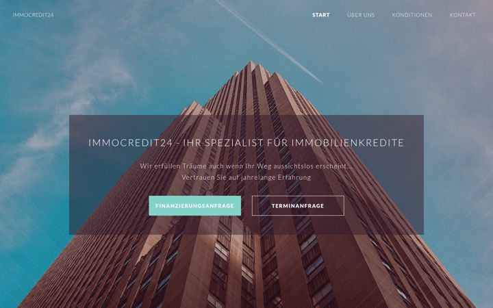 Screenshot of immocredit24.de
