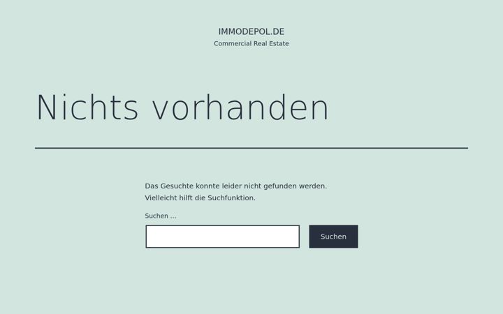 Screenshot of immodepol.de