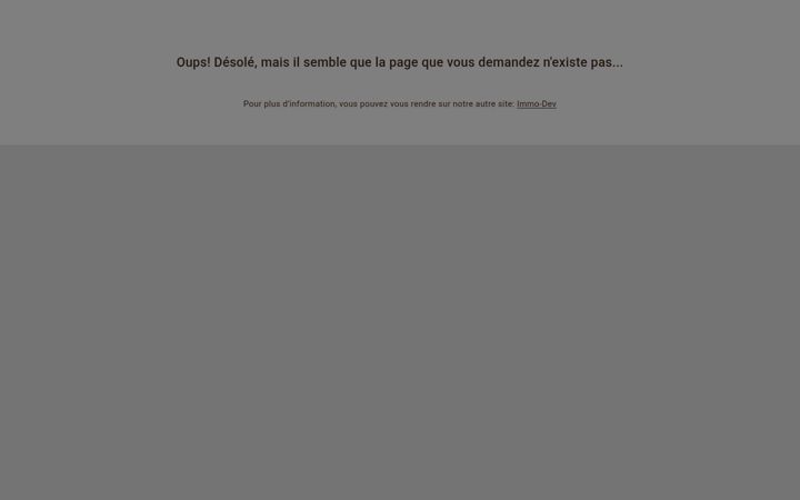 Screenshot of immodev-promotions.com