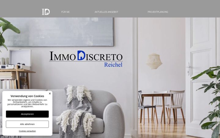 Screenshot of immodiscreto.com