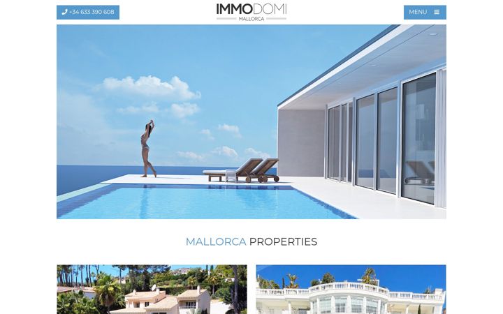 Screenshot van immodomi.com