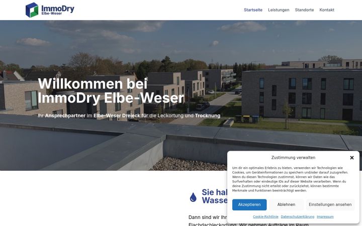 Screenshot of immodry-elbeweser.de