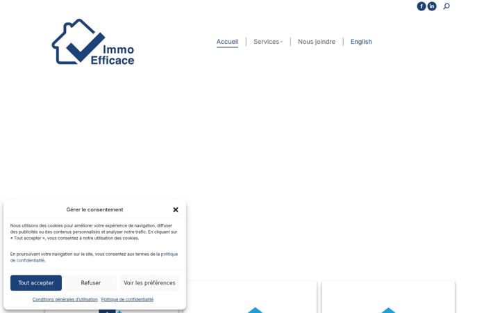 Screenshot of immoefficace.com