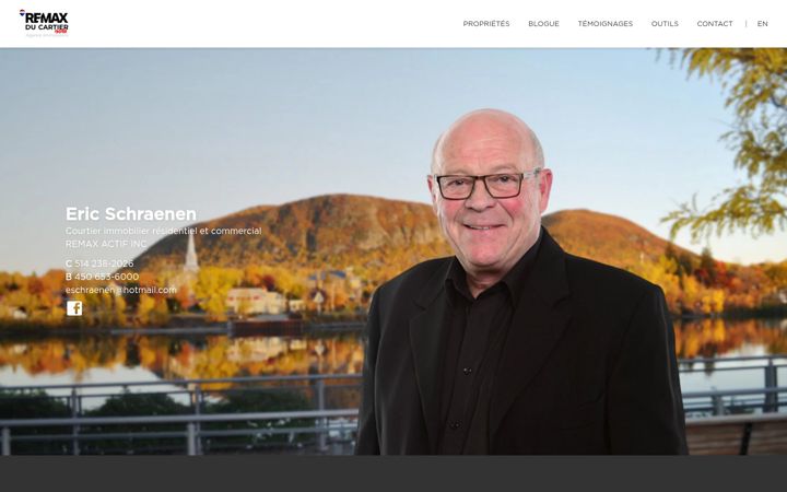 Screenshot van immoericetjohanne.com