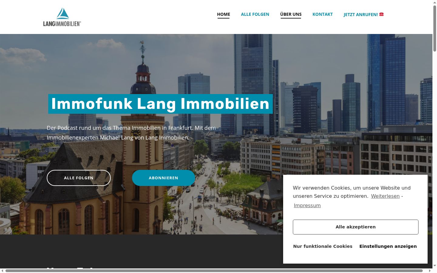 Screenshot tal-banner tal-kunsens muri qabel kwalunkwe interazzjoni