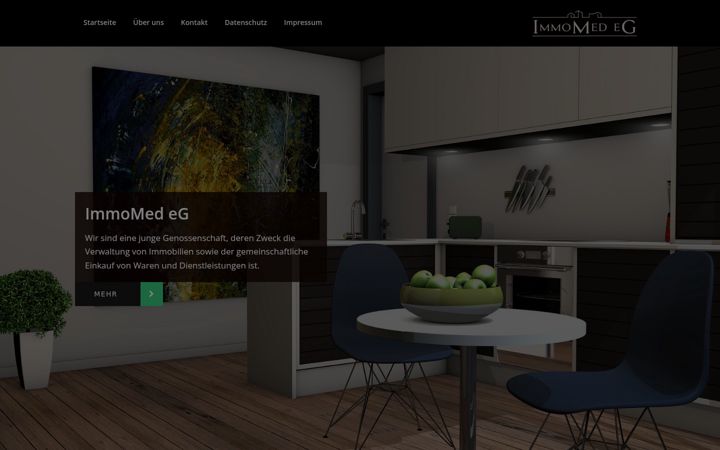 Screenshot of immomed.org