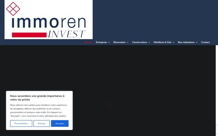 Screenshot of immoren-alsace.fr
