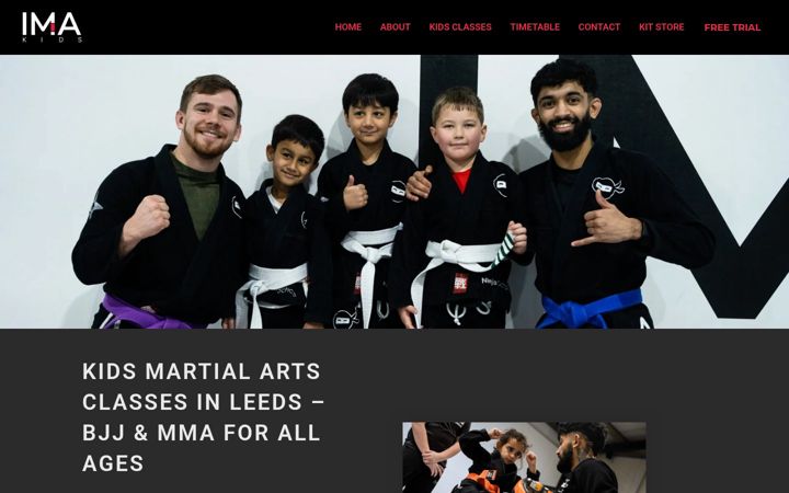 Screenshot di immortalkids.com