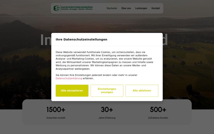 Screenshot of immosachverstand.de