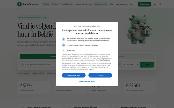 Screenshot di immospeurder.com