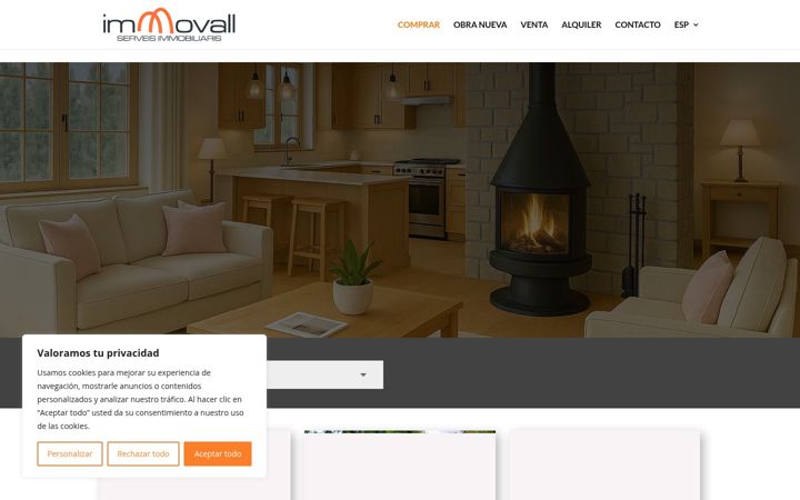 Screenshot di immovall.com