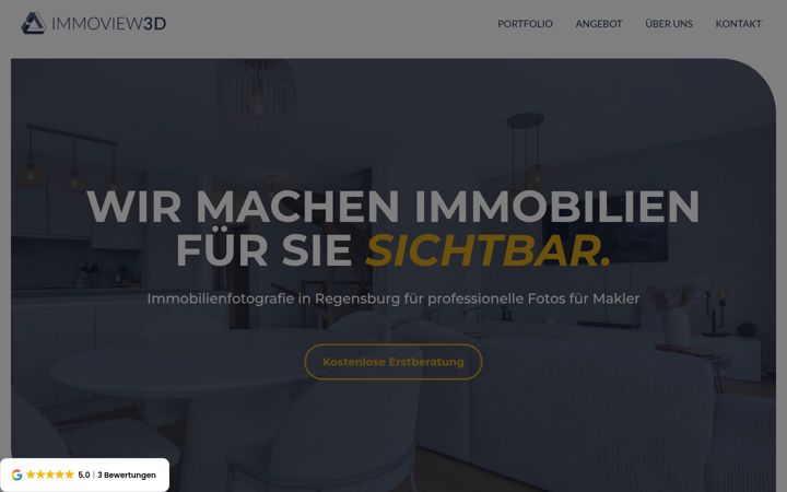 Screenshot ta' immoview3d.de