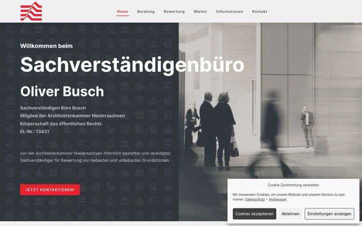 Screenshot of immowert4you.eu