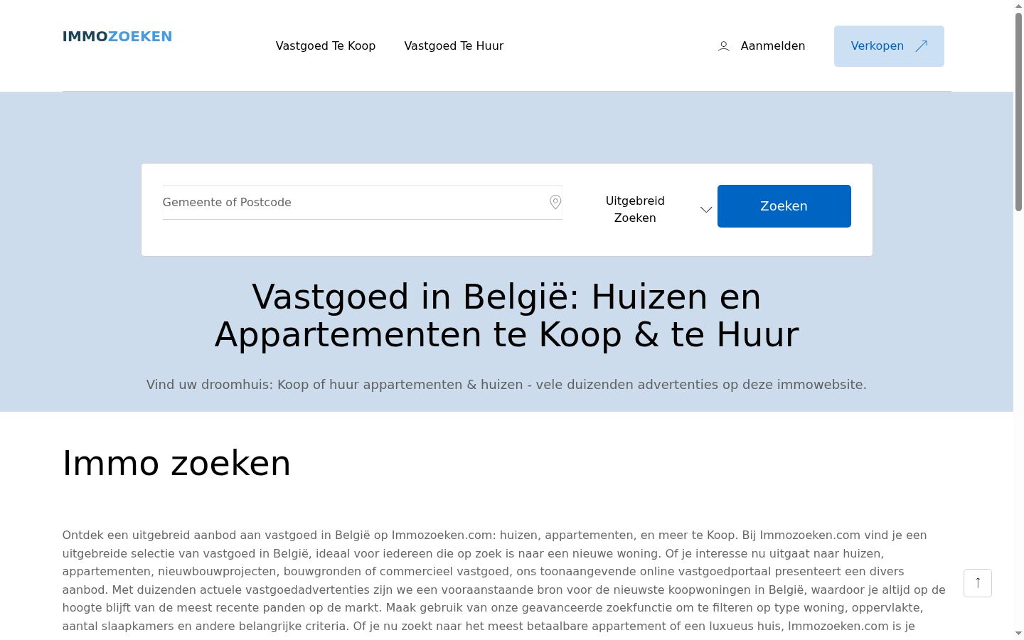 Screenshot des Einwilligungsbanners vor jeglicher Interaktion